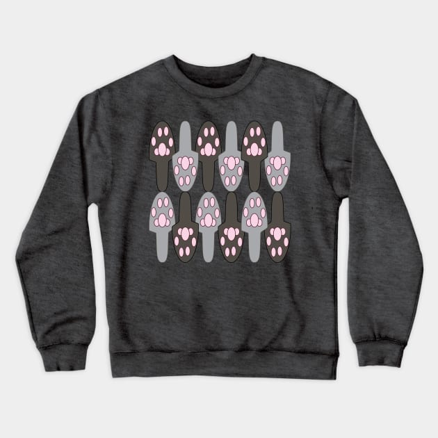 Toe Bean Pattern Crewneck Sweatshirt by Sassifrassically's  'Swasome Shop